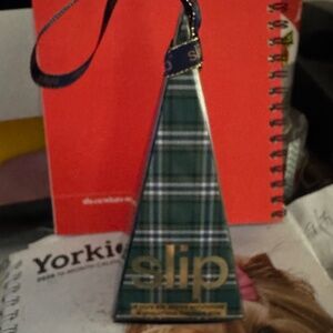 slip ! 4 Silk Scrunchies Holiday Ornament   NEW